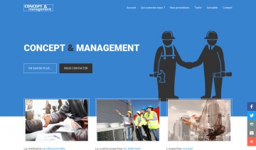 Concept & Management, conseil en expertise du bâtiment