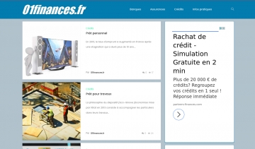 01finances.fr, portail d’information sur la finance 