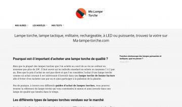 Ma Lampe Torche, guide d'achat de lampes torches