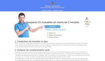 meilleuremutuelle.biz, votre comparateur de mutuelles 