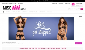 Miss Lili, la boutique en ligne de vente de lingerie sexy 