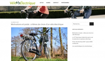 Vélo électrique, guide d'achat des vélos électriques