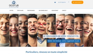 Acorus, votre meilleure entreprise française de rénovation.