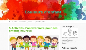 Couleurs d'Enfant, blog personnel de Lily