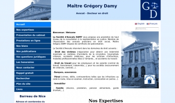 Gregory Damy Nice avocats, le cabinet d'avocats résidant à Nice