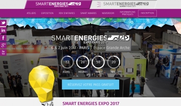 Smart Energies Expo 2017,  la  rencontre des principaux acteurs du secteur énergique français