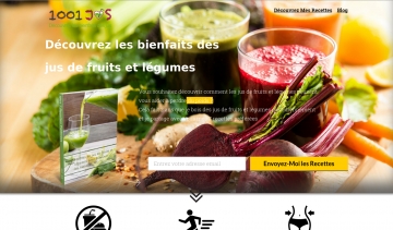 1001jus, blog sur les bienfaits des jus de fruits et légumes