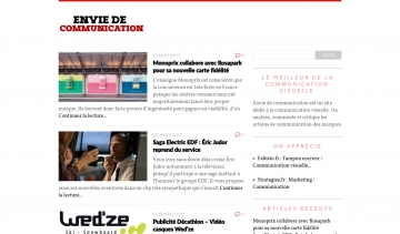 Envie de communication, site de décryptage des publicités visuelles