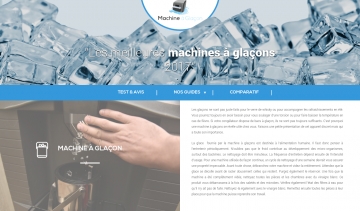 Machine à Glaçon, guide d'achat pratique