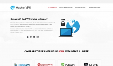 Master VPN, comparatif VPN France