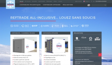 Reftrade, société de location et de vente des matériels de stockage