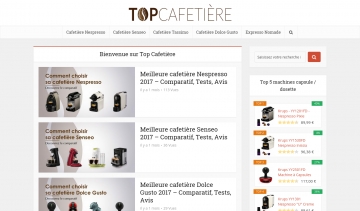 Top Cafetière, comparateurs de prix des cafetières