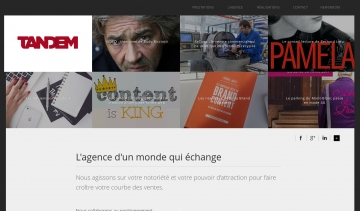 Tandem, la meilleure agence web et de communication