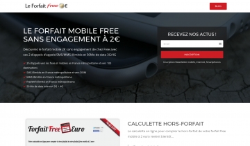 Forfait free 2 euros, le blog des offres de Free