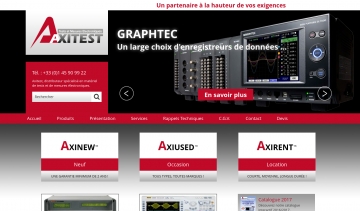Axitest, entreprise de distribution des appareils de mesure en France
