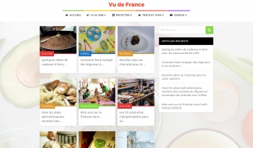 Vu de France, le meilleur blog de cuisine française