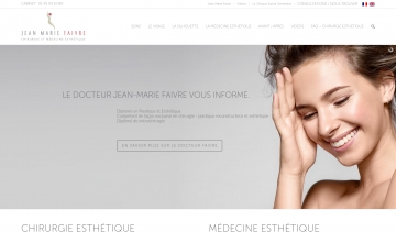Chirurgienesthetiqueparis-docteurfaivre.com, site officiel du chirurgien esthétique Jean Marie FAIVRE