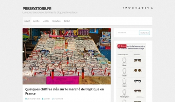 Presbystore.fr, blog sur les paires de lunettes et sur les lentilles