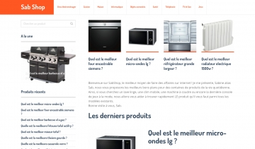 Sab Shop : trouvez les meilleurs articles du web à moindre coût