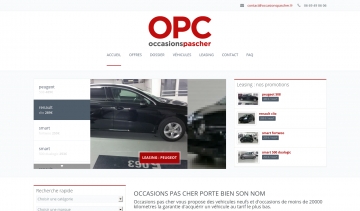 Occasion Pas Cher, spécialiste du leasing voiture et de location