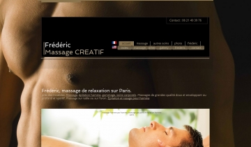 Massage Créatif, le massage pour homme sur Paris