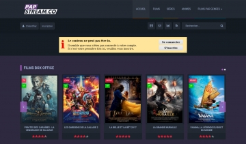 PapStream, la plateforme des films et mangas en streaming