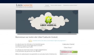 Liber'Caducée, caducées gratuits pour infirmier et kinésithérapeute