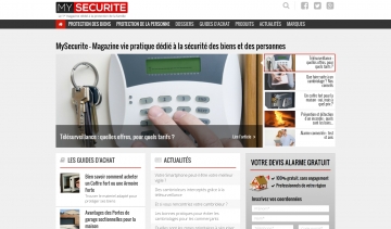 Mysecurite, magazine réservé pour la protection de la famille