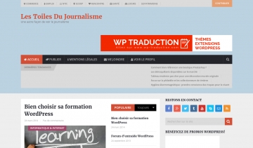 Les toiles du journalisme, blog animé par des passionnés du web