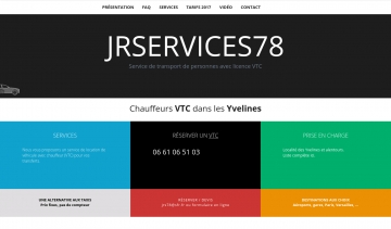 Jrs78.com, plateforme spécialisée dans les services de VTC dans les Yvelines