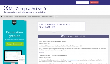 Ma Compta Active, simulateurs pour les entrepreneurs