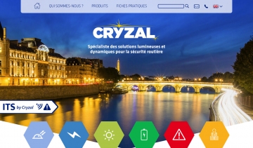 CRYZAL, Spécialiste des solutions lumineuses sur les routes