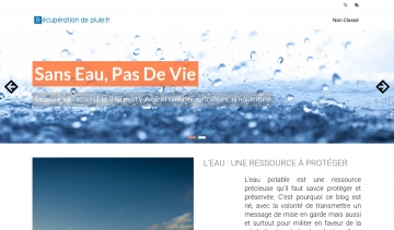 Récupération de pluie, les avantages de la récupération d'eau de pluie