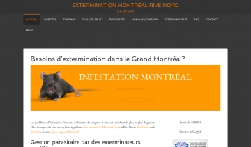 Infestation Montréal
