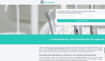 Vos dentistes, guide pour trouver les meilleurs dentistes de France