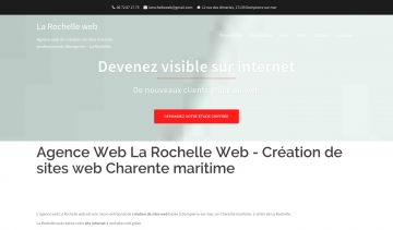 La Rochelle web, agence web de création de site s internet