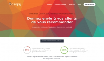 Qasapy, solution de fidélisation client pour constructeurs