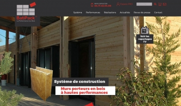 Batipack, procédé innovant de construction en bois 