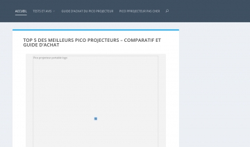 Pico projecteur, comparatif des mini projecteurs mobiles