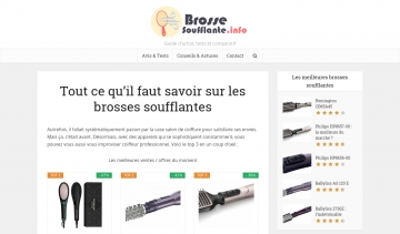 Tout savoir sur les avantages qu'offre la brosse soufflante