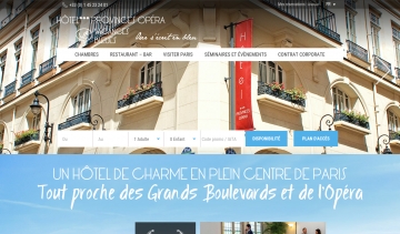 Province Opéra, hotêl 3 étoiles situé à Paris