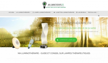 Ma luminothérapie, avis, tests et comparatif des lampes à luminothérapie