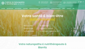 Naturopathe à Biarritz, spécialiste de la naturopathie et de la nutrithérapie