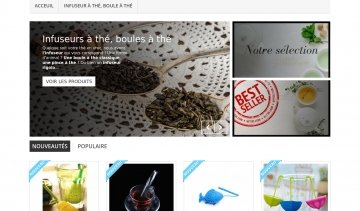 intheressant, la plateforme de vente des infuseurs de thé multipforme