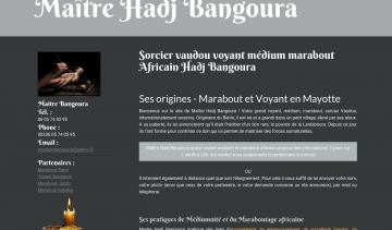 Hadj Bangoura, voyant médium sis en Mayotte