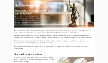 huissiers vaucluse, des services d'auxiliaires de justice qualifiés