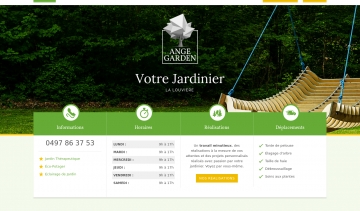 Ange Garden, votre jardinier professionnel à La Louvière