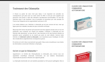 Traitement Chlamydia, votre plateforme destinée à la chlamydia