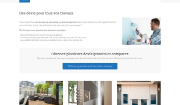 Clic Travaux, portail internet de demande de devis