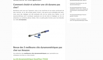 Ma Clé Dynamo, guide d'achat et comparateur